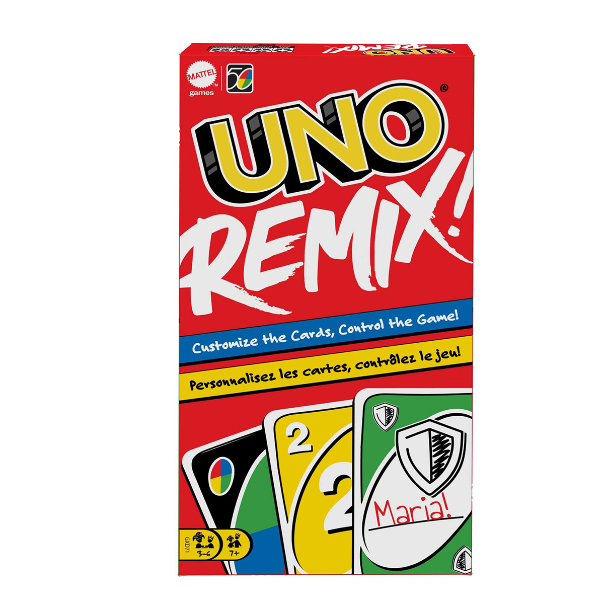 Mattel UNO(R) Remix Customizable Cards
