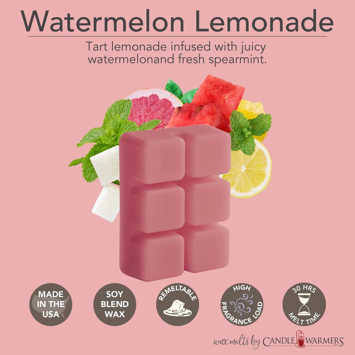 Candle Warmers Sugared Citrus & Watermelon Lemonade Wax Melts