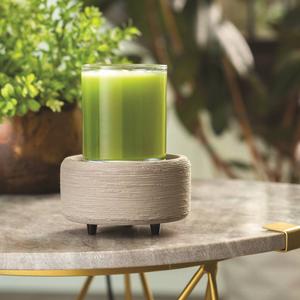 Candle Warmers Etc. Bronze Geometric 2-in-1 Wax Warmer alternate view