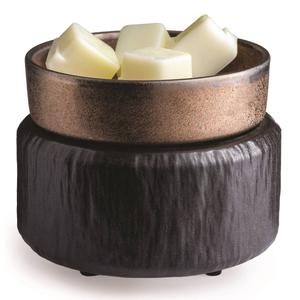 Candle Warmers Etc. Primitive Black 2-in-1 Wax Warmer