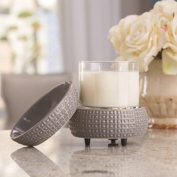 Candle Warmers Etc. Slate 2-in-1 Wax Warmer alternate view