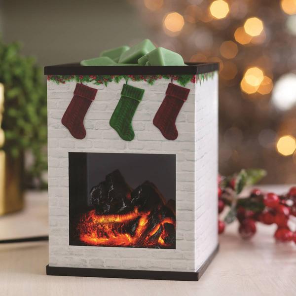 Candle Warmers Etc. Holiday Fireplace Illumination Wax Warmer alternate view