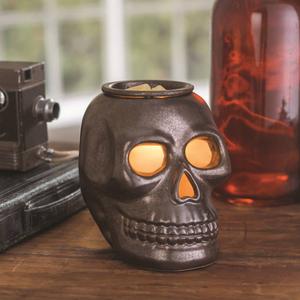 Candle Warmers Etc. Skull Illumination Wax Warmer alternate view