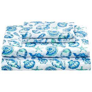 Ashley Cooper(tm) Shells Percale Sheet Set alternate view