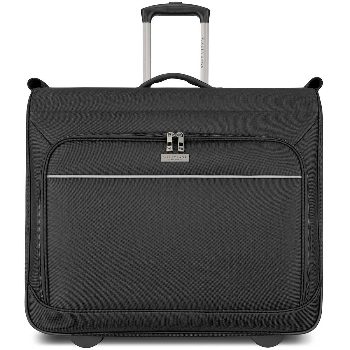 Wallybags Tufton Wheeled Garment Bag, One Size, Black