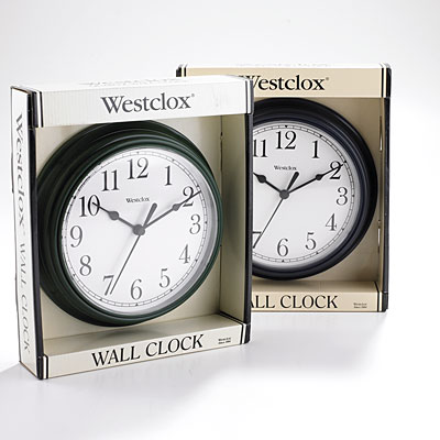 Westclox 8.5'' Round Wall Clock alternate view