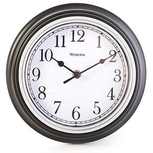Westclox Simplicity Round Wall Clock - Black