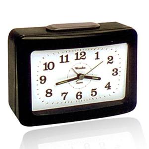 Westclox Black Analog Clock With Alarm Bell