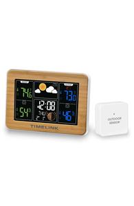 Time Link Bamboo Weather Station with Time Display alternate view