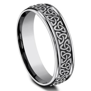 Mens Endless Affection(tm) 6mm Tungsten Celtic Knot Band Ring alternate view