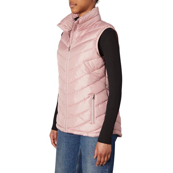 Womens Big Chill Chevron Puffer Vest alternate view