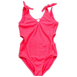 Girls (7-16) Kensie Girl Heart Ring Cutout One Piece Swimsuit alternate view