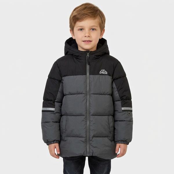 Boys (4-7) iXtreme(R) Color Block Puffer Coat