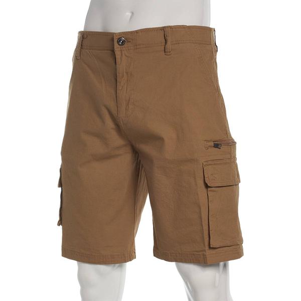 Mens Bass Creek Outfitters(R) Stretch Canvas Cargo Shorts alternate view