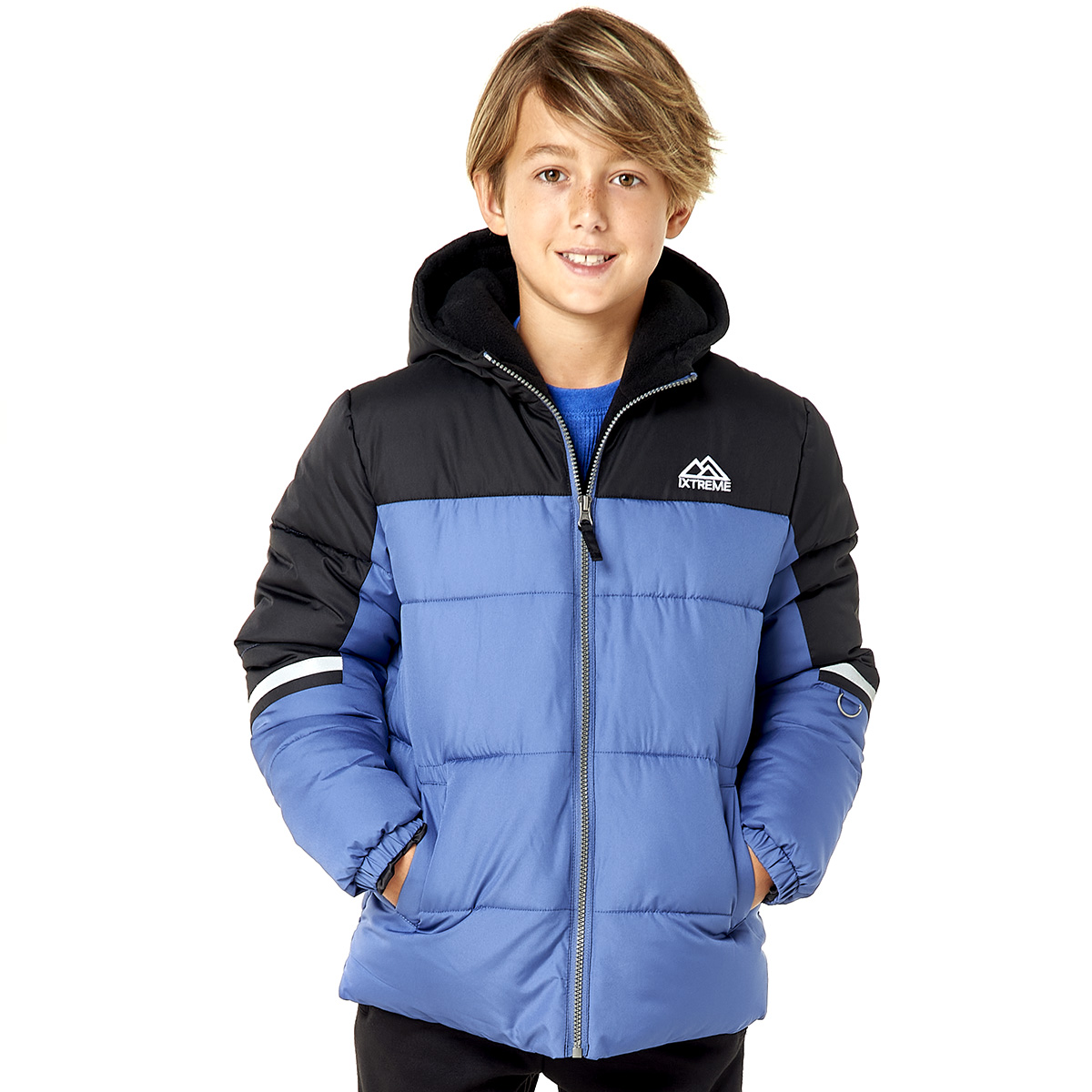 Boys (8-20) IXtreme Color Block Puffer Jacket