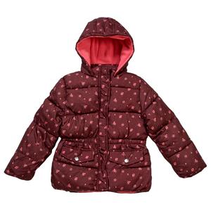 Girls (4-6x) Pink Platinum(R) Ditsy Puffer Jacket alternate view