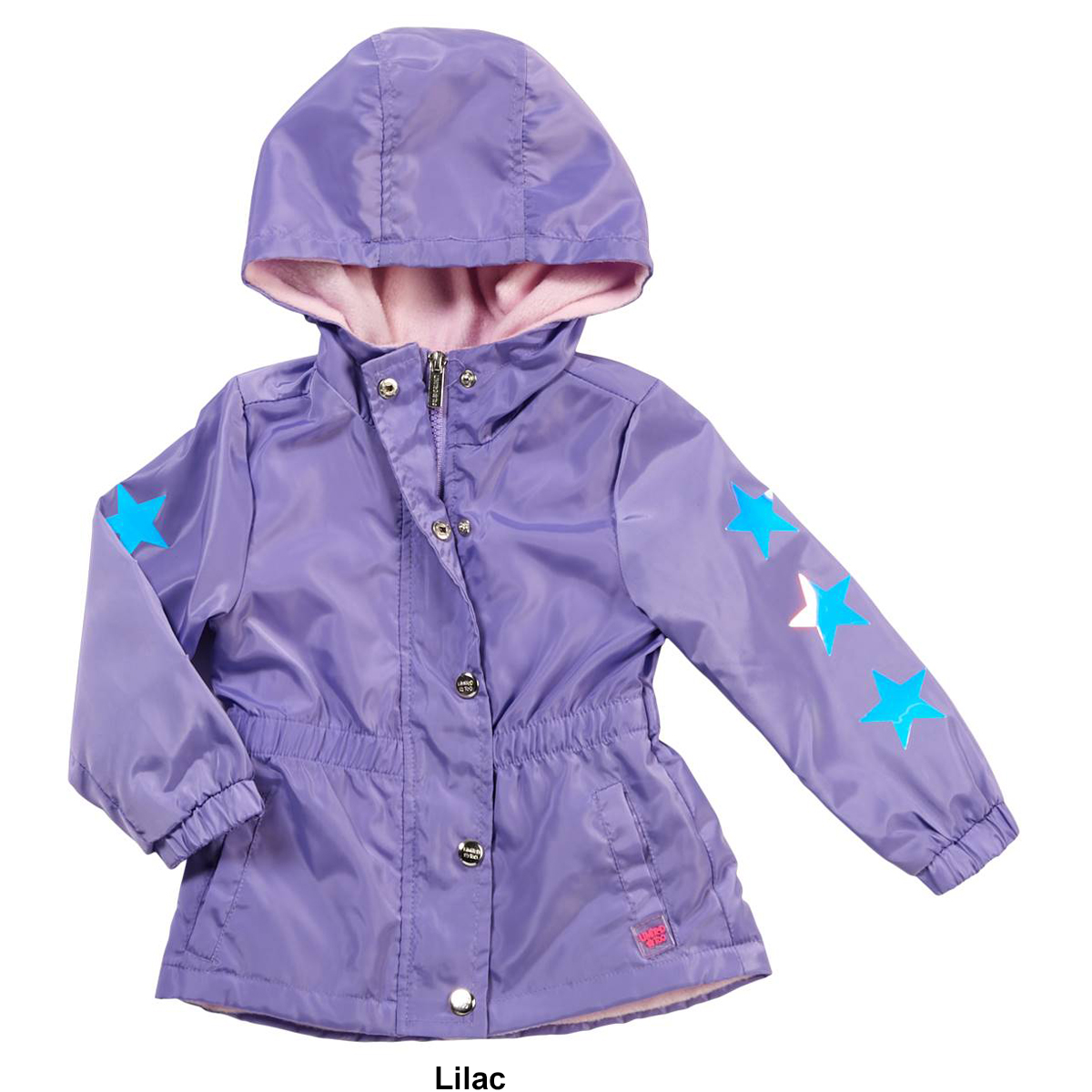Girls (7-16) Limited Too Anorak With Star Sleeves