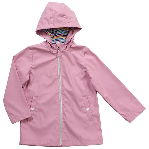 Girls (4-6x) Pink Platinum(R) Polyurethane Rain Jacket