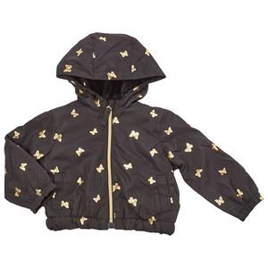 Baby Girl (12-24M) Pink Platinum(R) Butterfly Cozy Spring Jacket