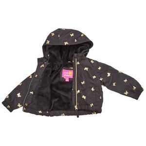 Baby Girl (12-24M) Pink Platinum(R) Butterfly Cozy Spring Jacket alternate view
