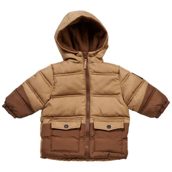 Baby Boy (12-24M) iXtreme Color Block Double Pocket Puffer Coat