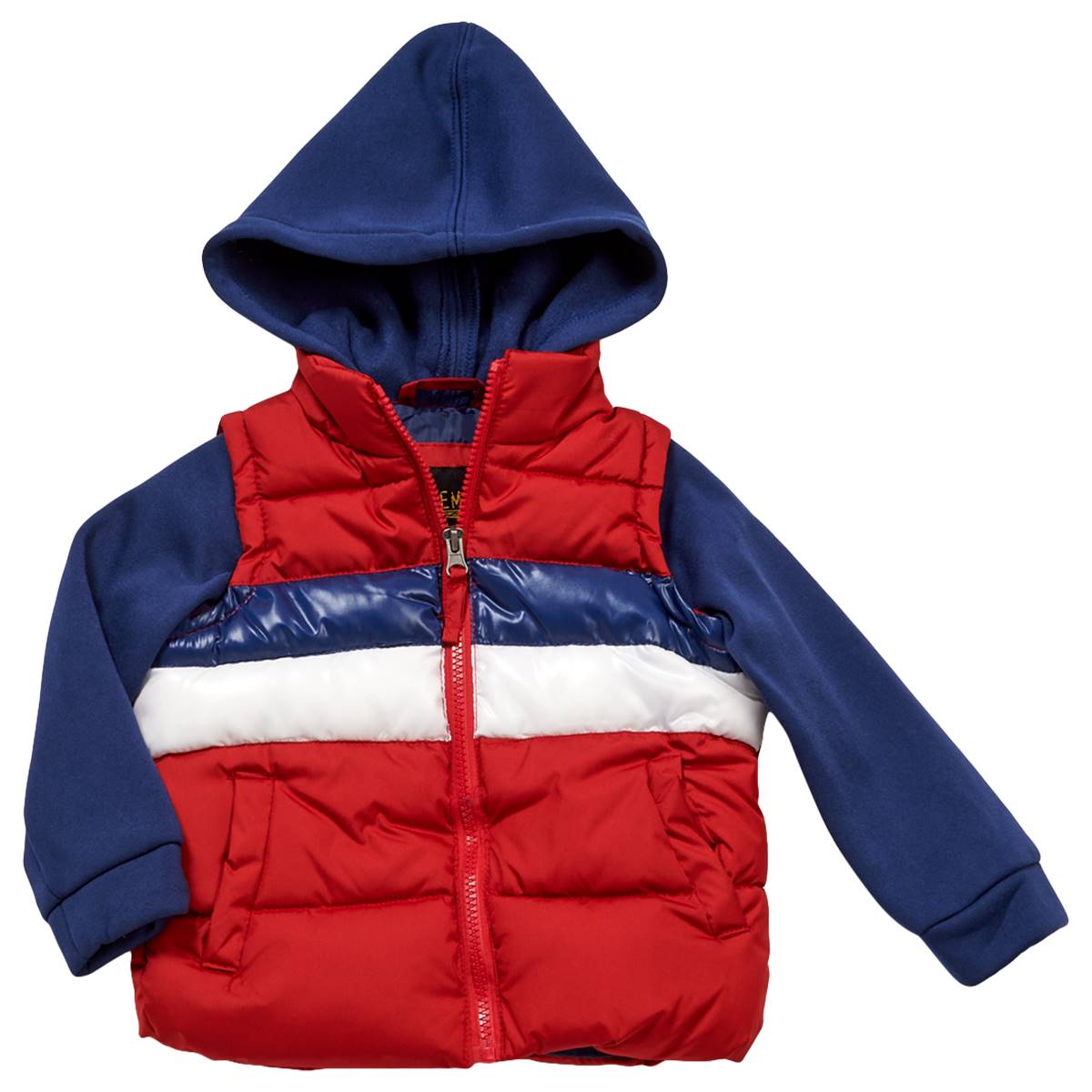 Toddler Boy IXtreme Color Block Puffer Vest Jacket