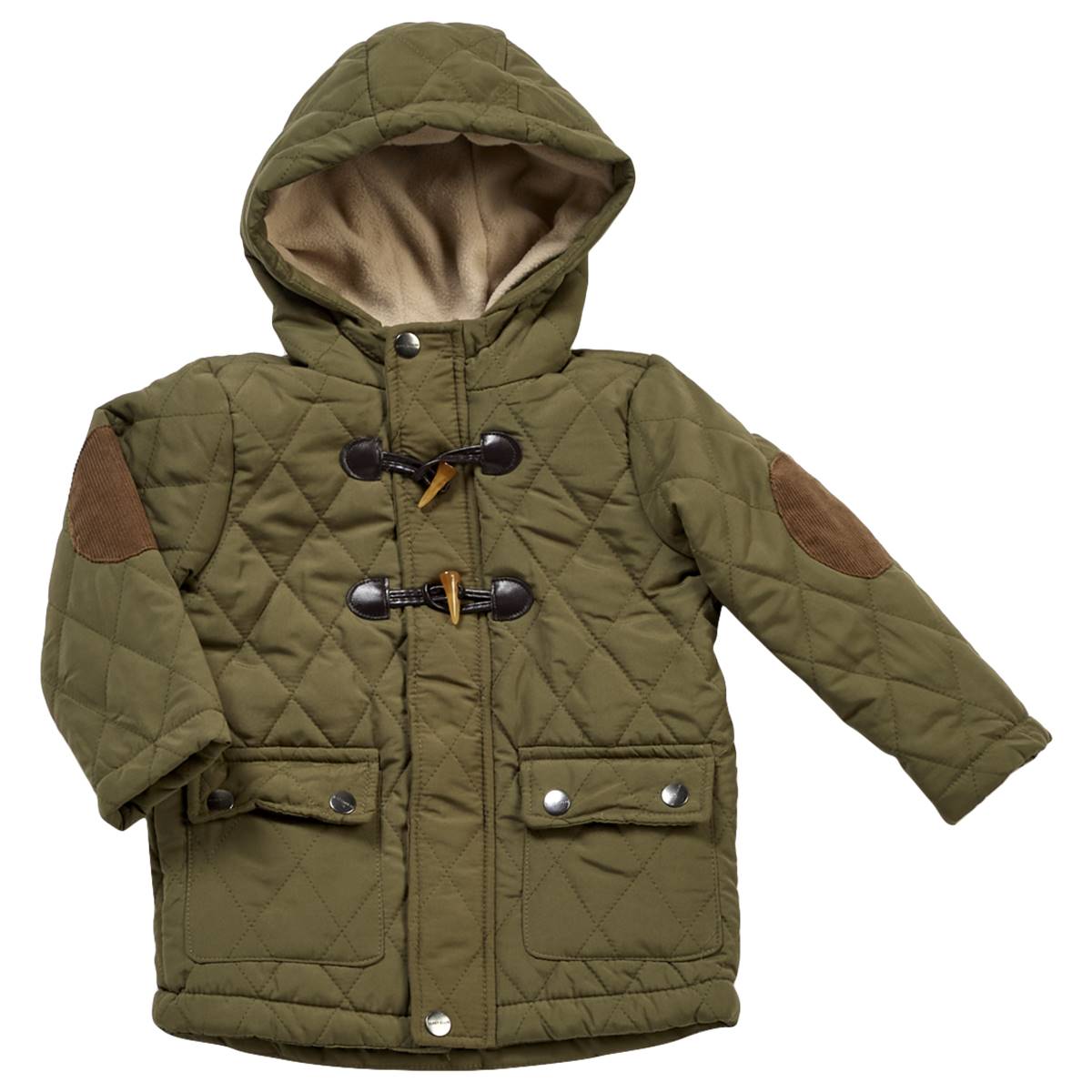 Toddler Boy Perry Ellis(R) Quilted Toggle Jacket