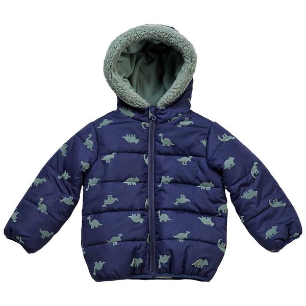 Toddler Boy Wippette(R) Dino Print Puffer Jacket