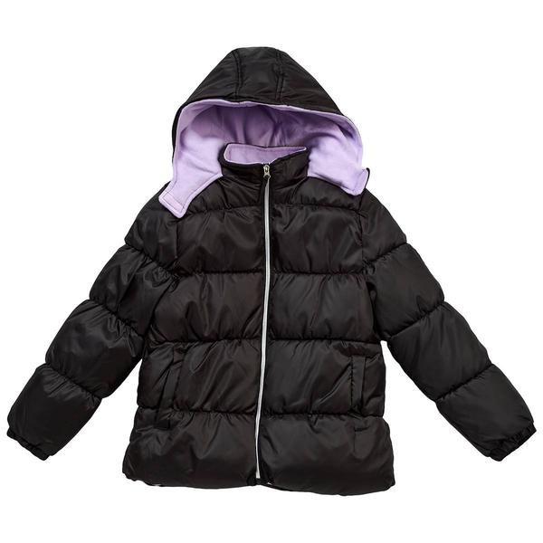 Girls (7-16) Pink Platinum(R) Classic Ripstop Puffer Coat alternate view