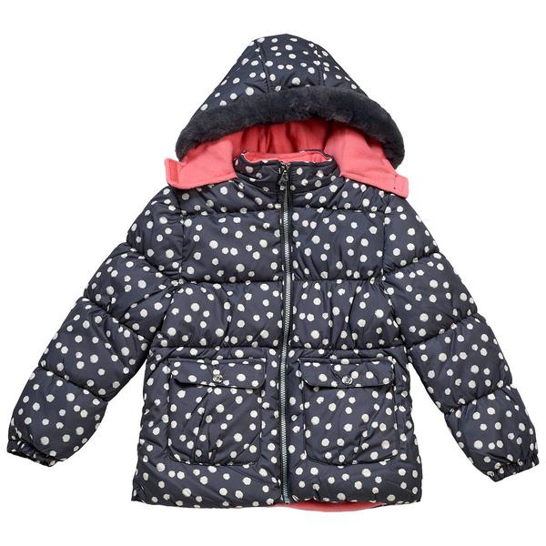 Girls (7-16) Pink Platinum(R) Dot Puffer Jacket