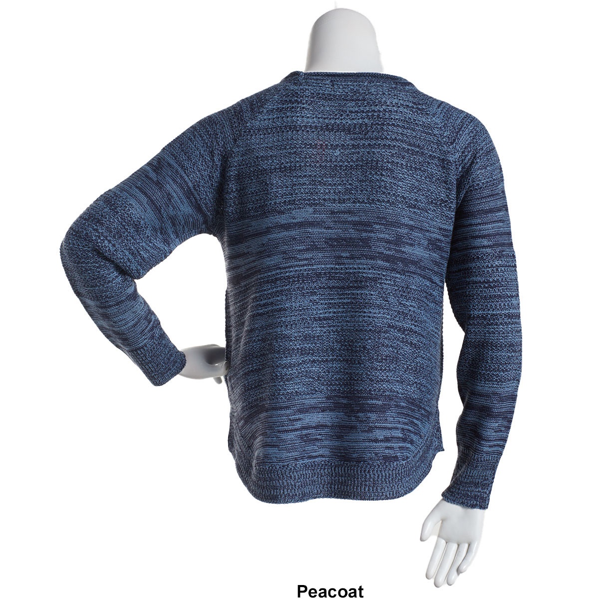 Womens Jason Maxwell Variegated Stitch Sweater