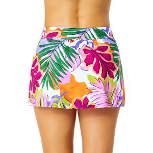 Womens Anne Cole Mod Tropical Tulip Drape Swim Skirt alternate view