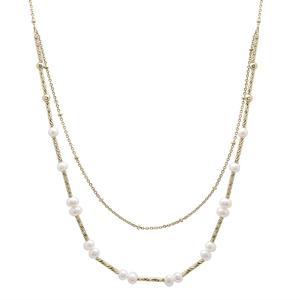 Precious Elegance(tm) Multi-Strand Pearl Necklace