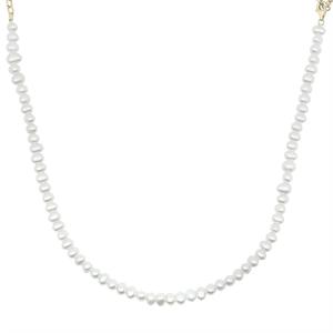 Precious Elegance(tm) Gold Plated Pearl Collar Y-Necklace alternate view