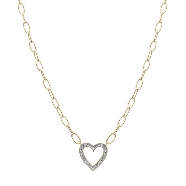 Diamond Classics(tm) 1/20ctw. Diamond Heart Necklace