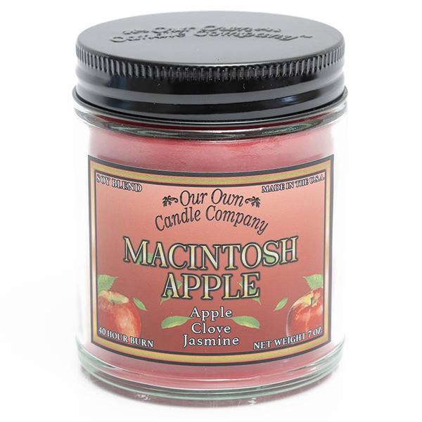Our Own Candle Company 7oz. Macintosh Apple Jar Candle