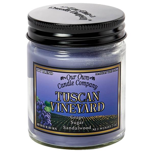 Our Own Candle Company 7oz. Tuscan Vineyard Jar Candle alternate view
