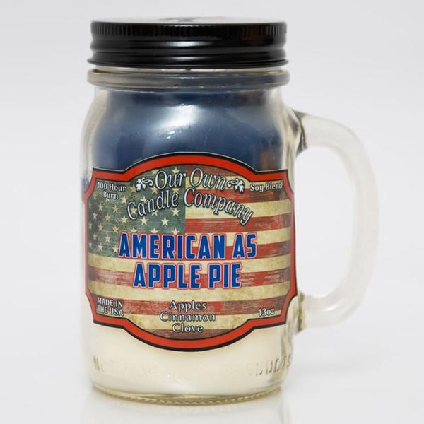 Our Own Candle Company 13oz. American as Apple Pie Jar Candle