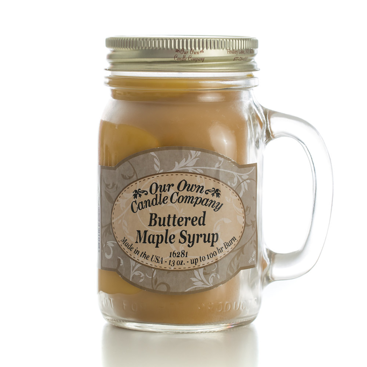 Our Own Candle Company 13oz. Buttered Maple Syrup Candle