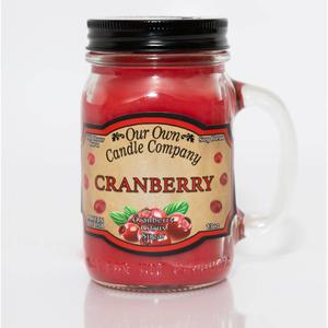Our Own Candle Company Large Cranberry Mason Jar Candle