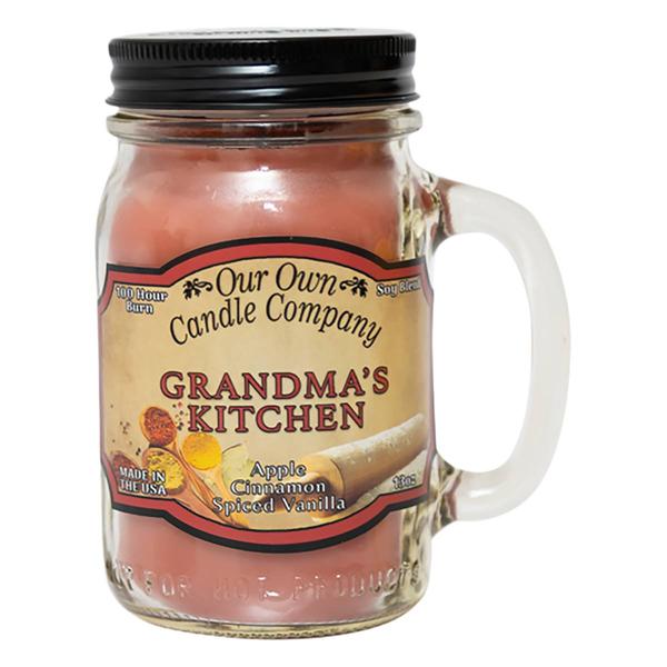 Our Own Candle Co. Grandma's Kitchen 13 oz. Mason Jar Candle