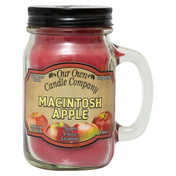 Our Own Candle Company Macintosh 13oz. Mason Jar