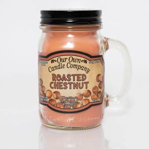 Our Own Candle Company Large Roasted Chestnut Mason Jar Candle