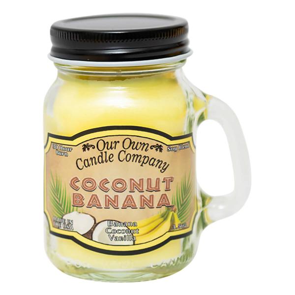 Our Own Candle Company 3.5oz. Mini Coconut Banana