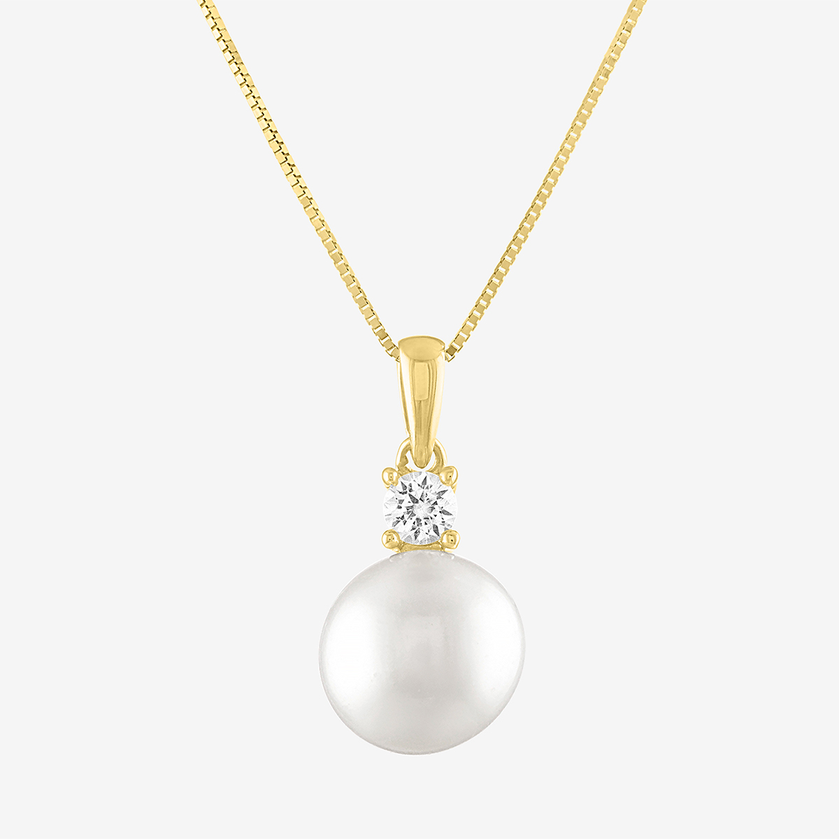 Gemstones Classics(tm) 10kt. Gold Fresh Water Pearl Pendant