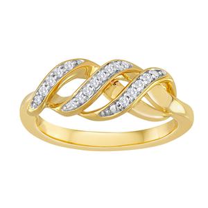 Diamond Classics(tm) Sterling Silver Diamond Ring