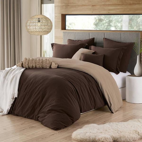 Cathay(R) Swift Home(R) Classic Microfiber Reversible Duvet Cover Set