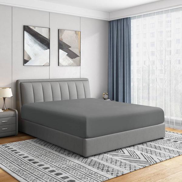 Swift Home Ultra-Soft Single Fitted Sheet w/ 14in. Deep Pocket
