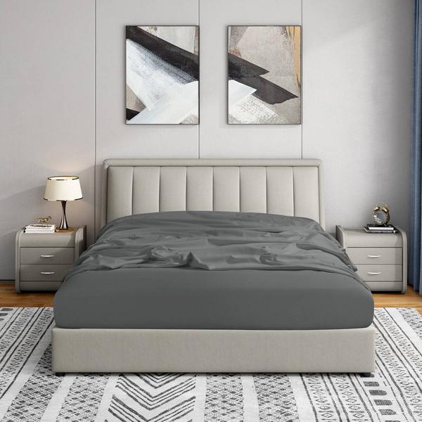 Swift Home Ultra-Soft Microfiber Fitted Sheet w/ 16in. Pocket
