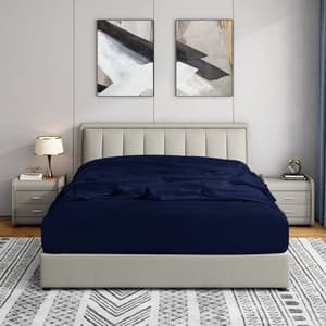 Swift Home Ultra-Soft Microfiber Fitted Sheet w/ 21in. Pocket